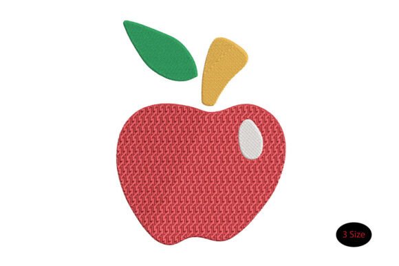 Apple Love Embroidery: A Charming Design Review