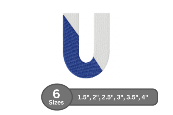 Charming Twin Fill Alphabet - U for Craft Fair