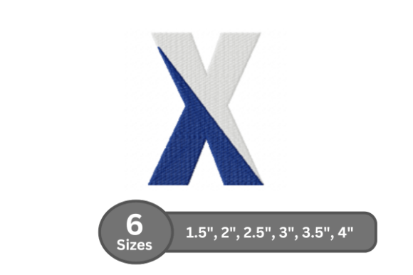 Twin Fill Alphabet - X: A Charming Touch for Gifts